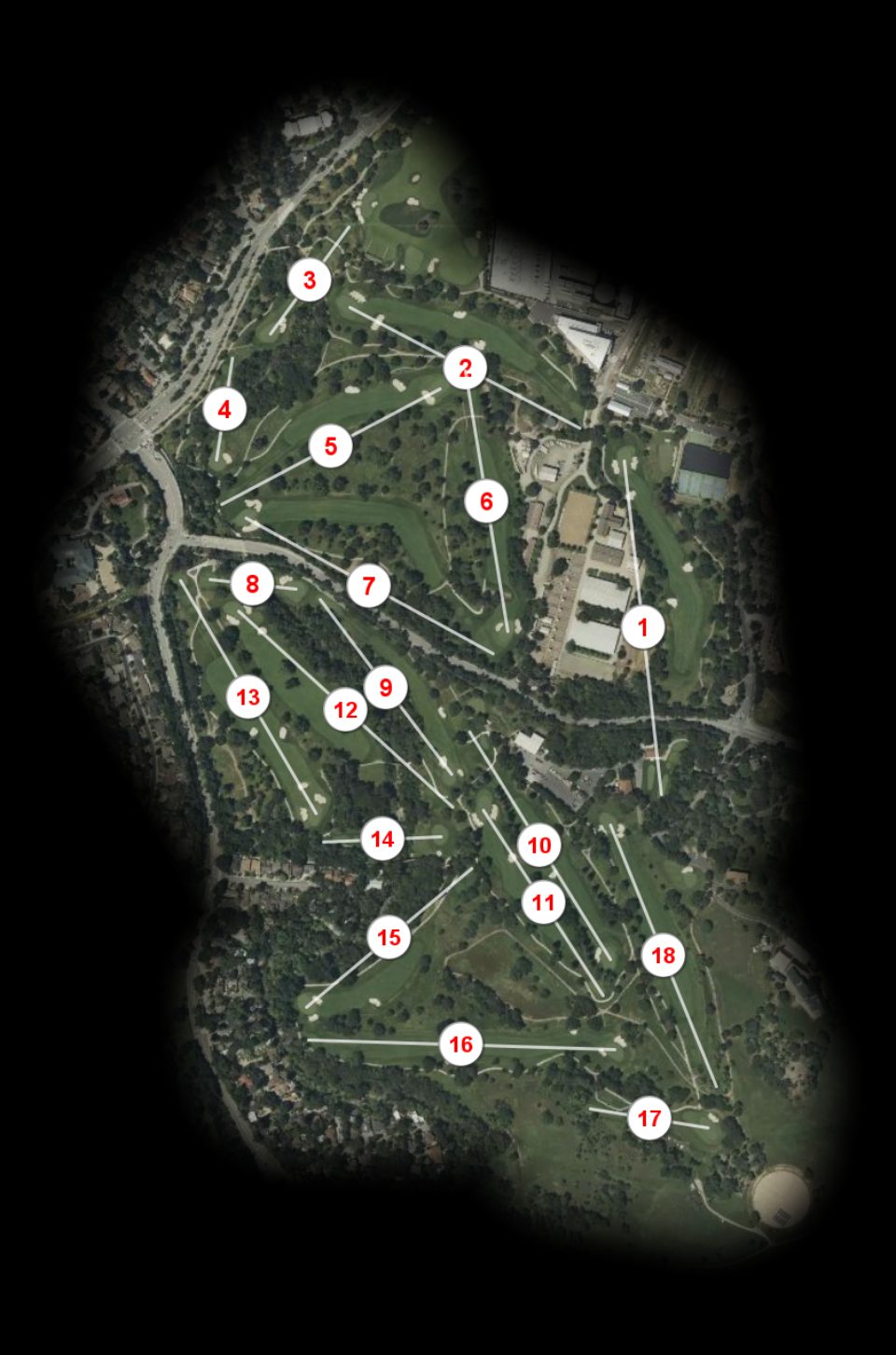 Stanford Golf Course course overview