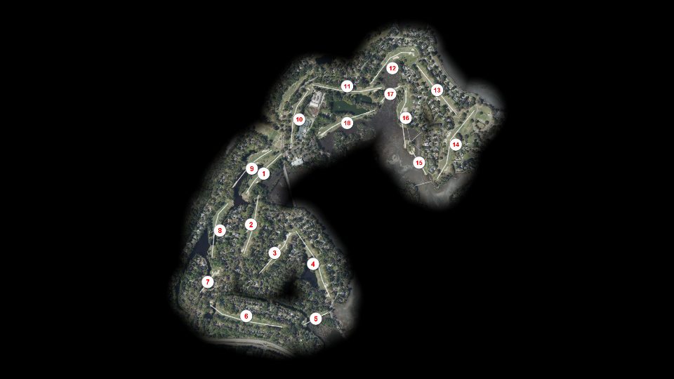 Moss Creek Golf Club South course overview