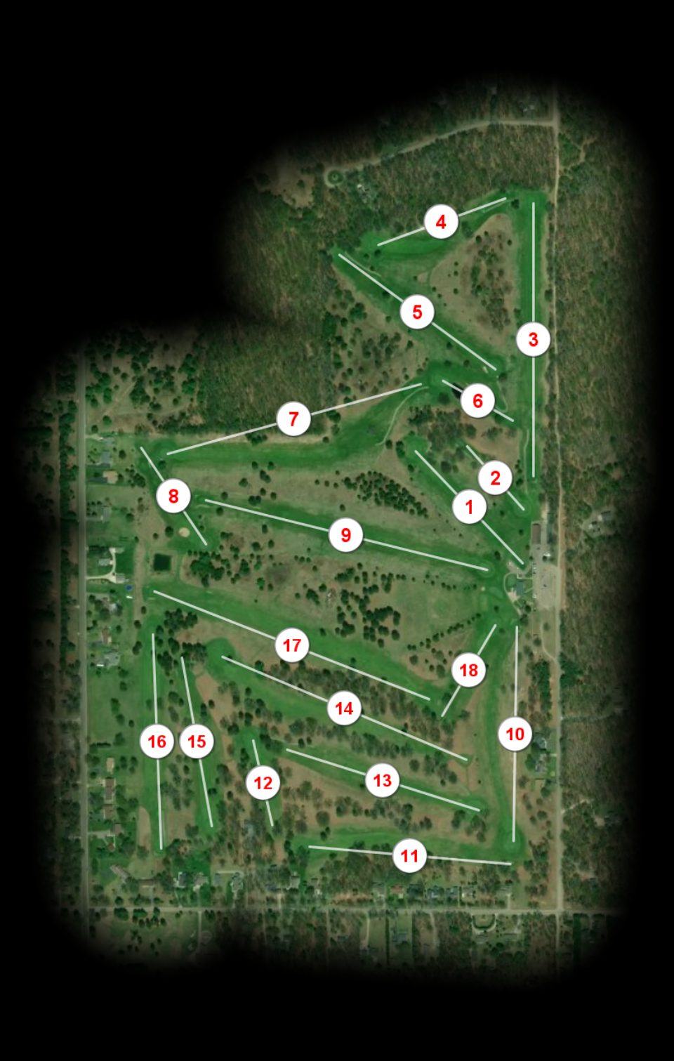 Redwood golf course course overview