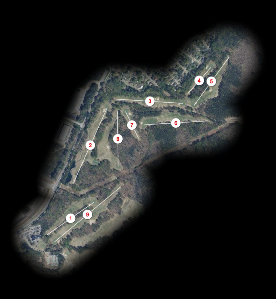 Village nine at Chicopee Woods Golf Club
