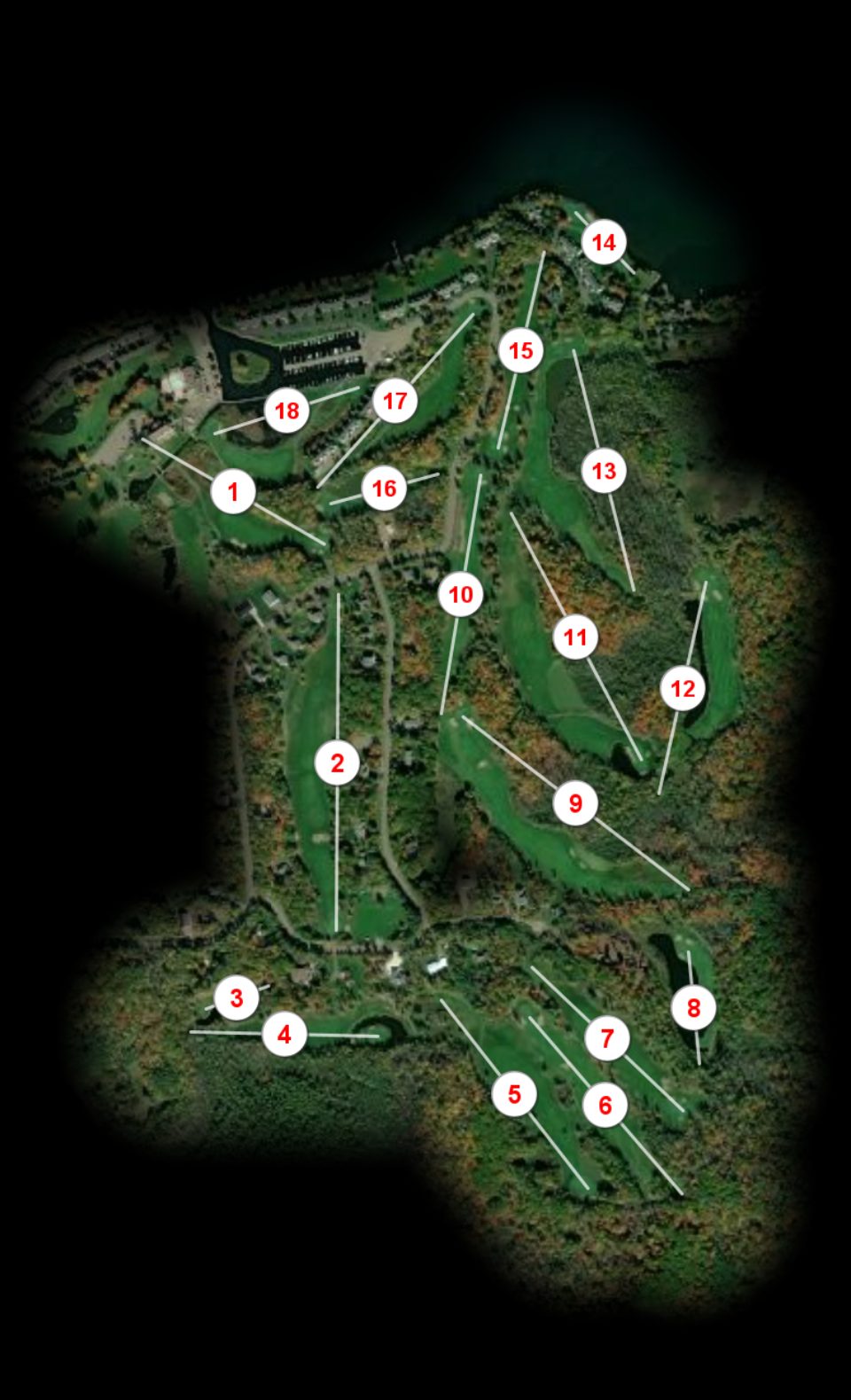 Izatys Golf Resort Black Brook course overview