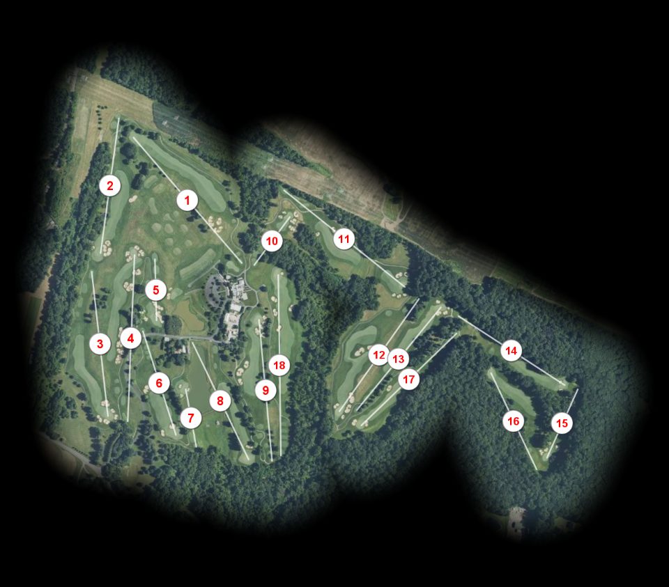 Four Streams Golf Club course overview
