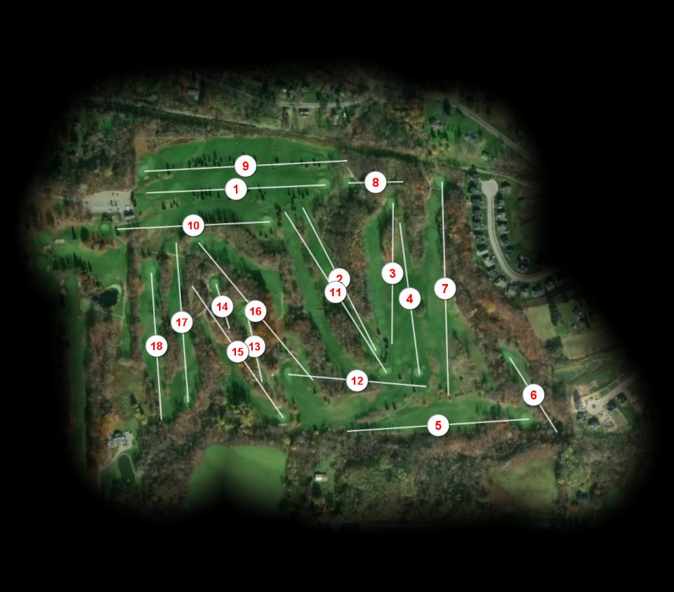 Victor Hills Golf Club East course overview