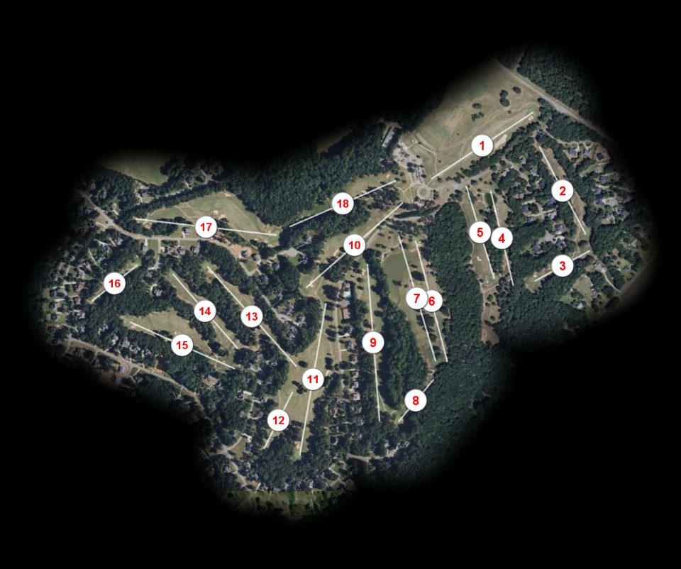 Lane Creek Golf Club course overview