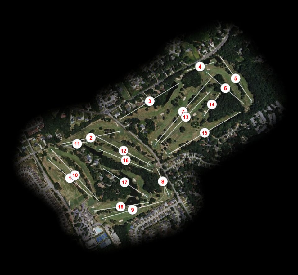 Berkeley Hills Country Club course overview