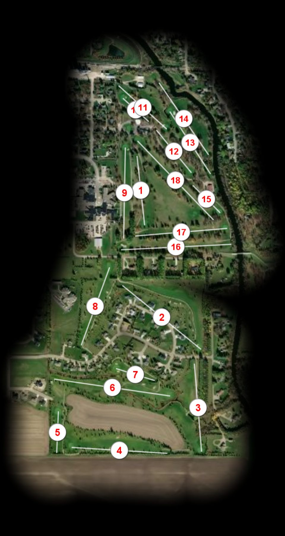 Oakcrest Golf Club course overview