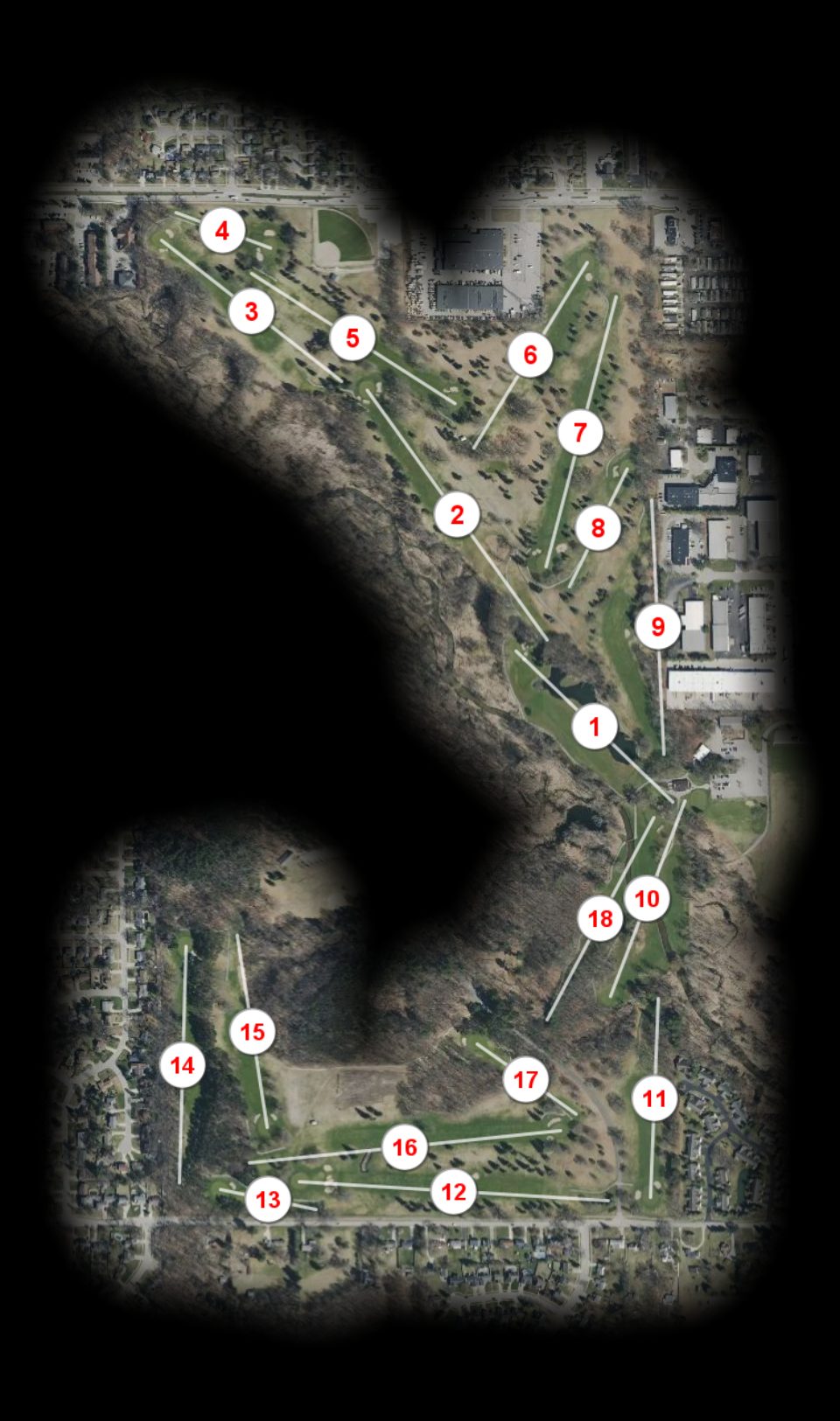 L E Kaufman Golf Course course overview