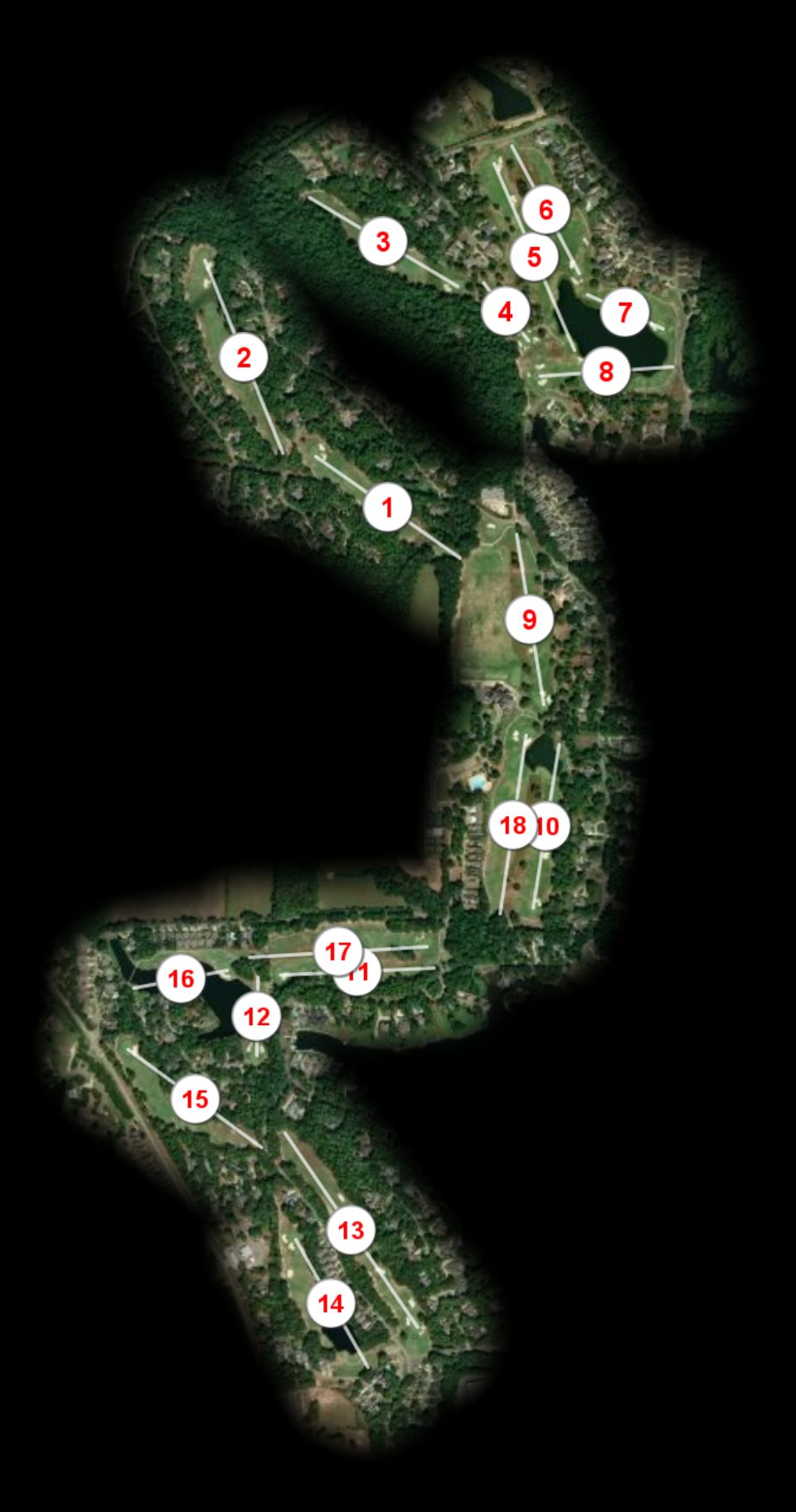 Canebrake Golf Club course overview