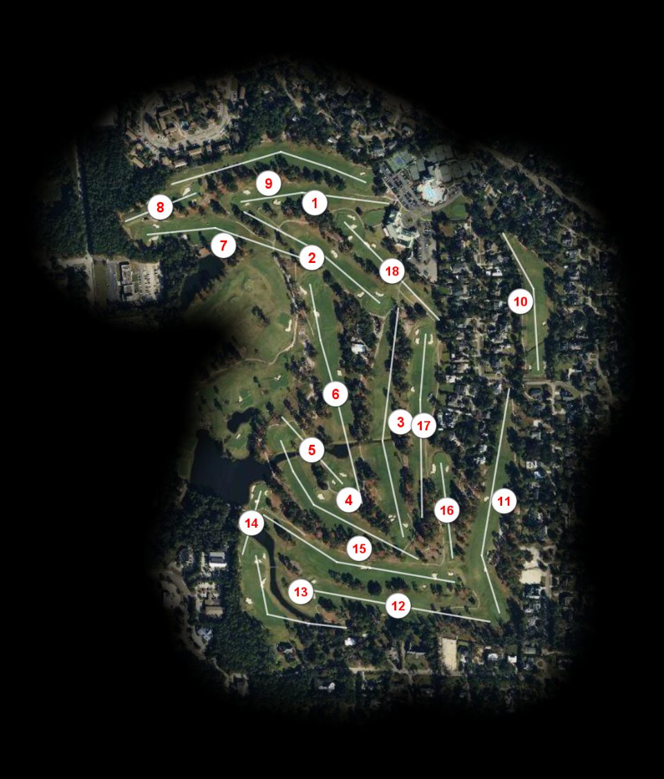 Cape Fear Country Club course overview