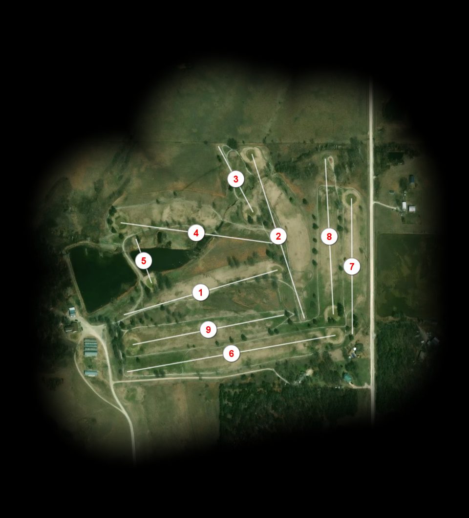 Caney Golf Club course overview