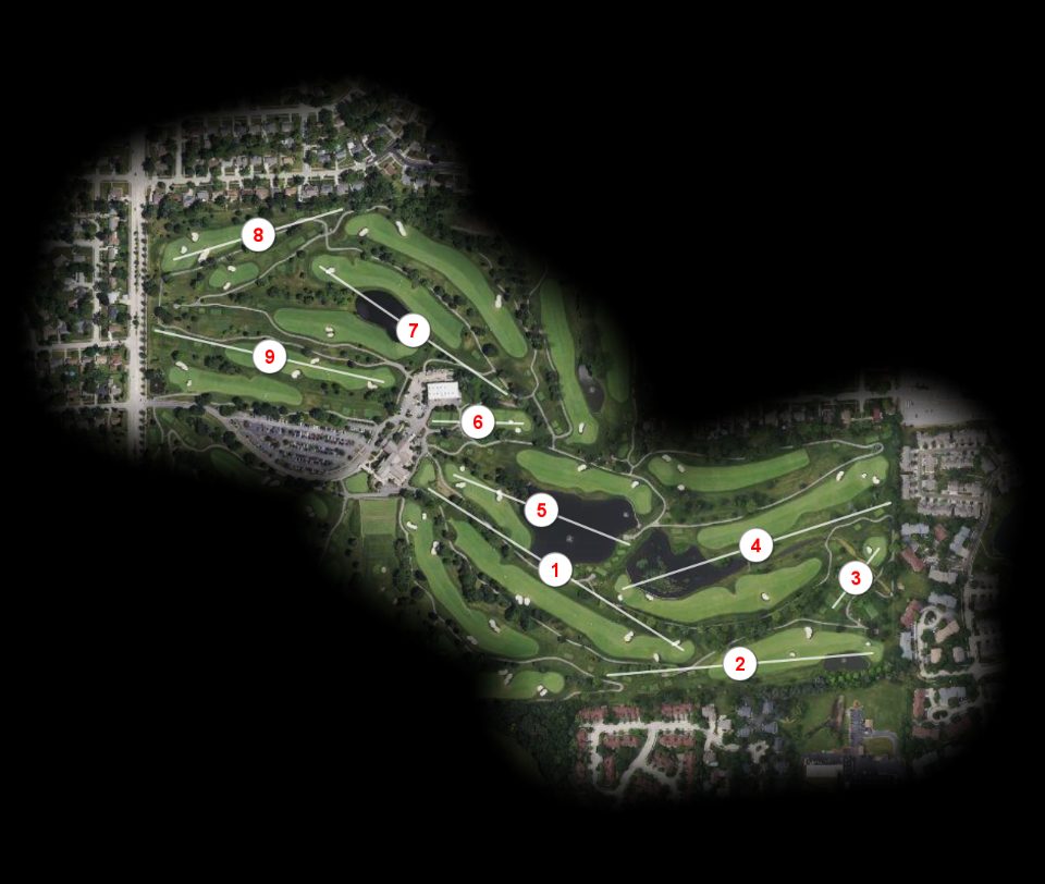 Tournament nine at Schaumburg Golf Club