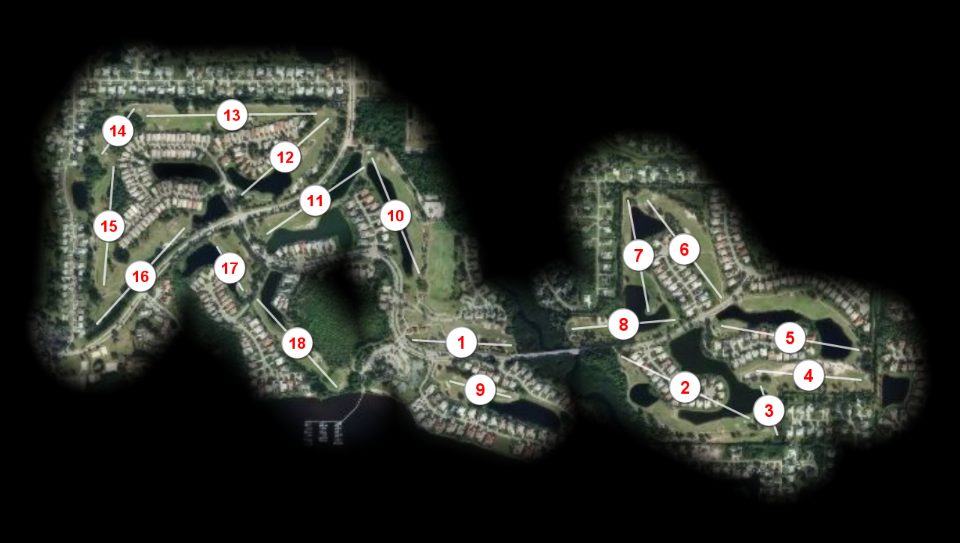 Ballantrae Golf & Yacht Club course overview