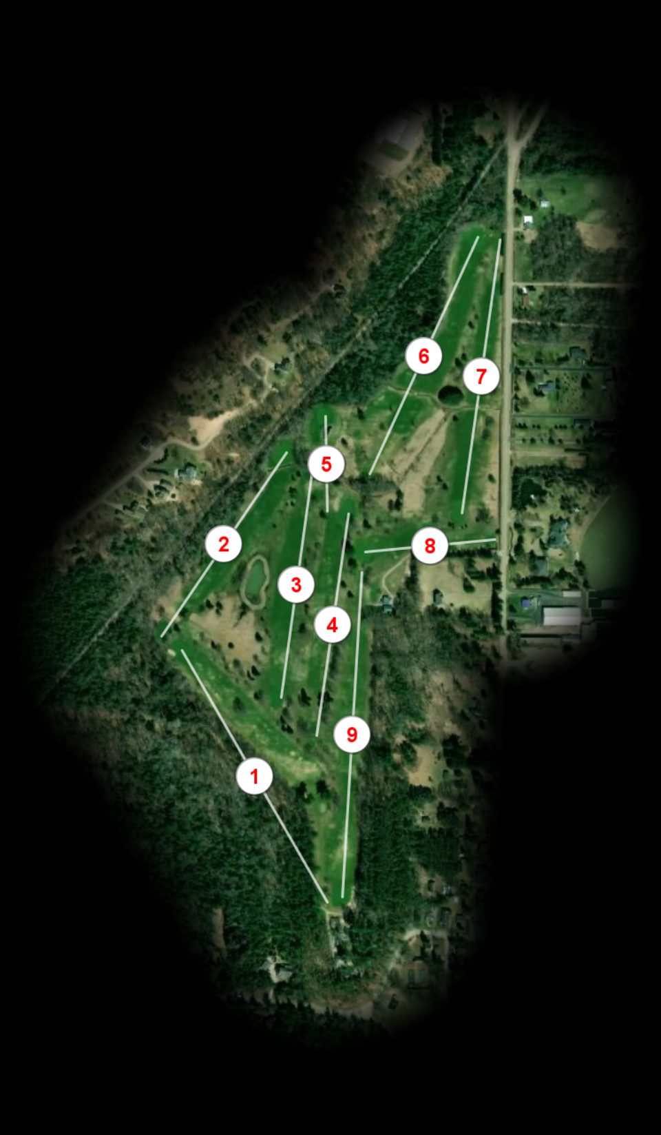 Mullett Lake Country Club Mullet lake country club course overview