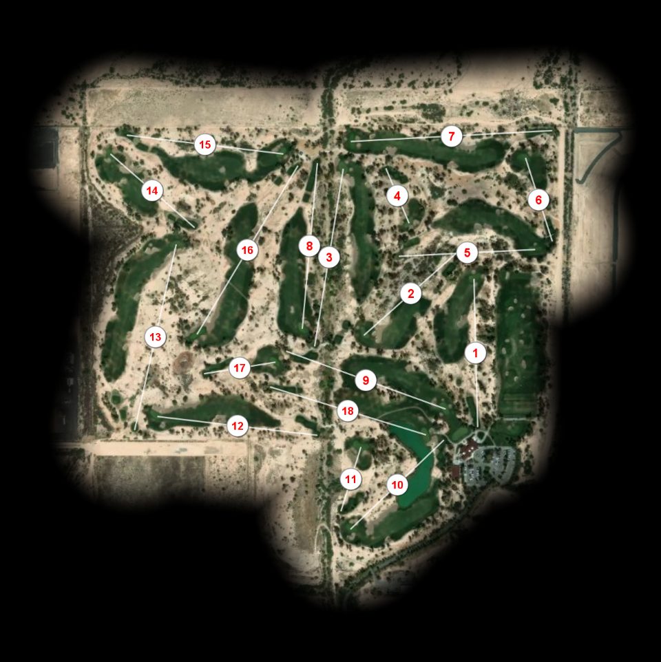Southern Dunes Golf Club course overview