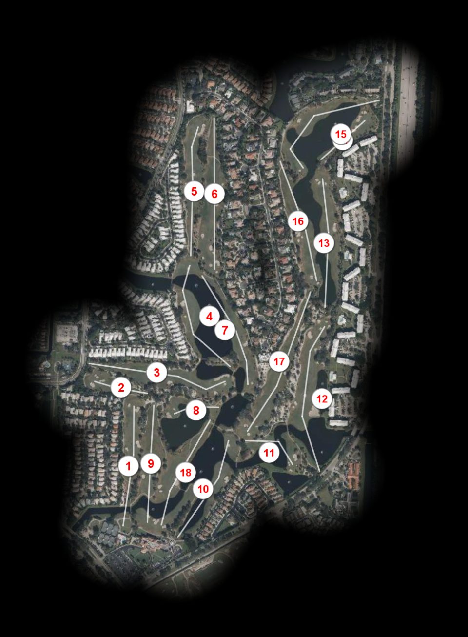 Bear Lakes Country Club course overview