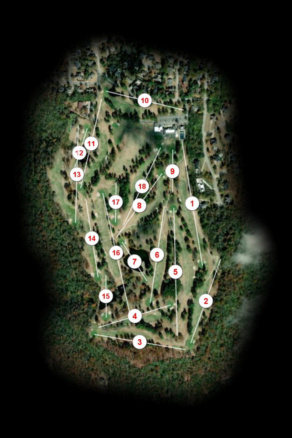 Fayetteville Country Club course overview