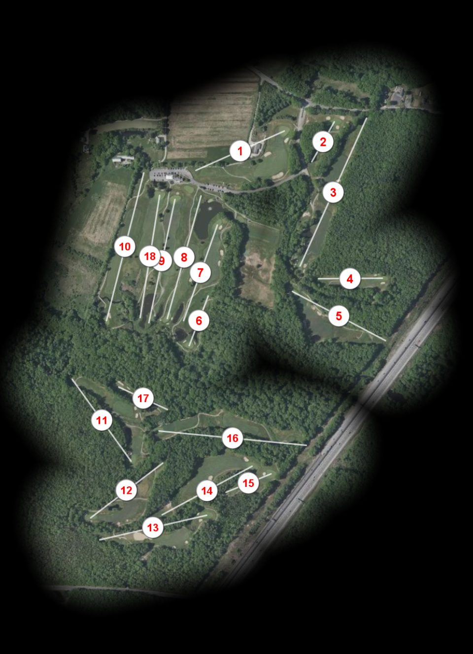 Nonesuch River Golf Club course overview