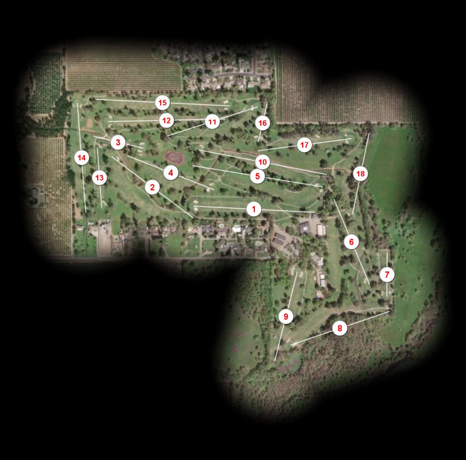 Plumas Lake Golf Club course overview