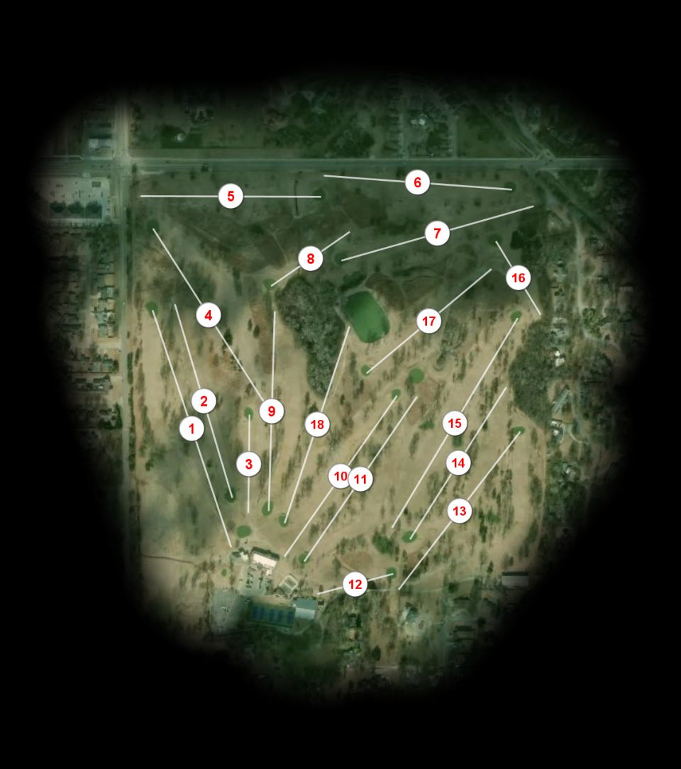 Oakwood Country Club course overview