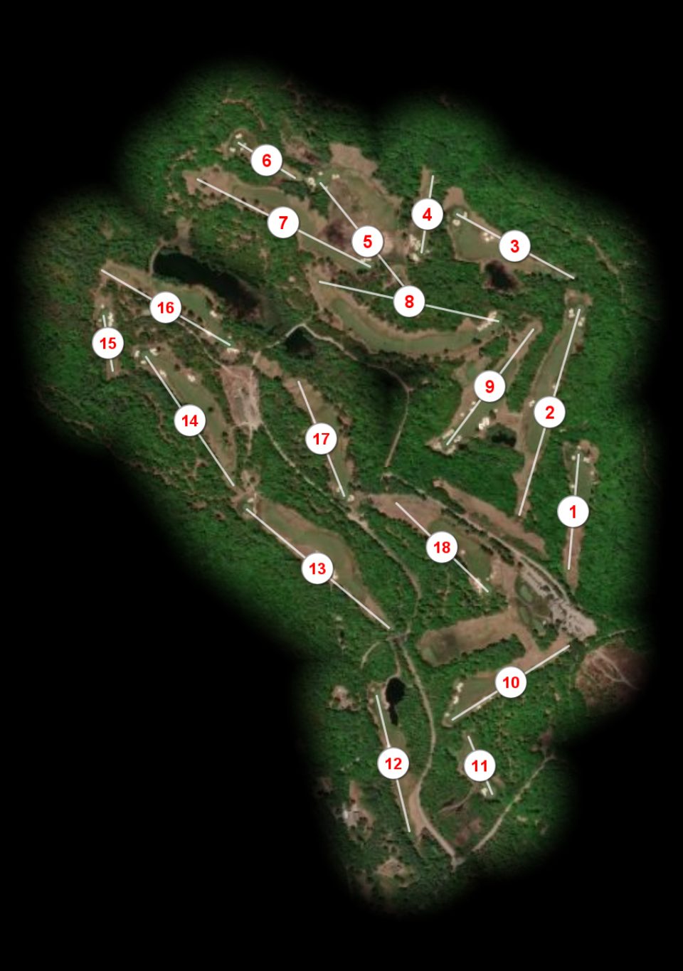 Lake Winnepausakee Golf Club course overview