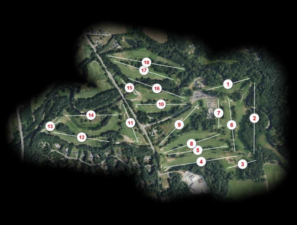 Amherst Country Club course overview