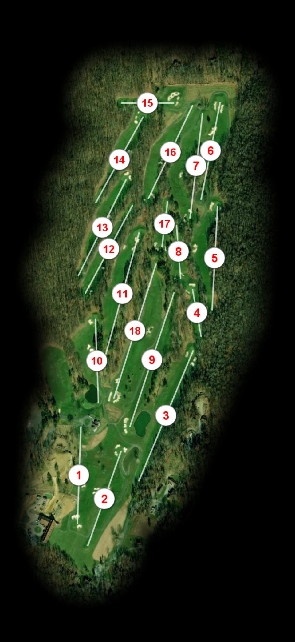 Cacapon Resort State Park Cacapon State Park course overview
