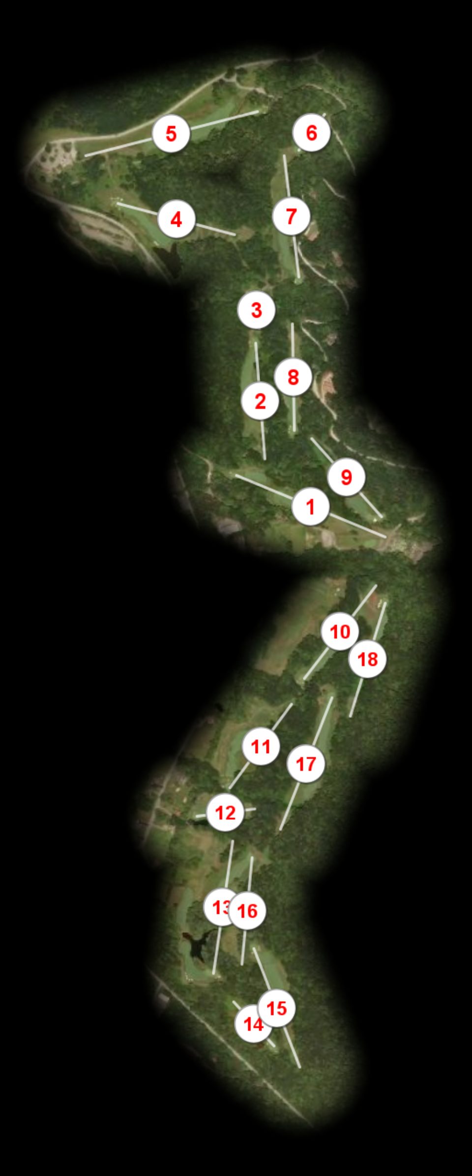 Raven Golf Club at Snowshoe Resort course overview