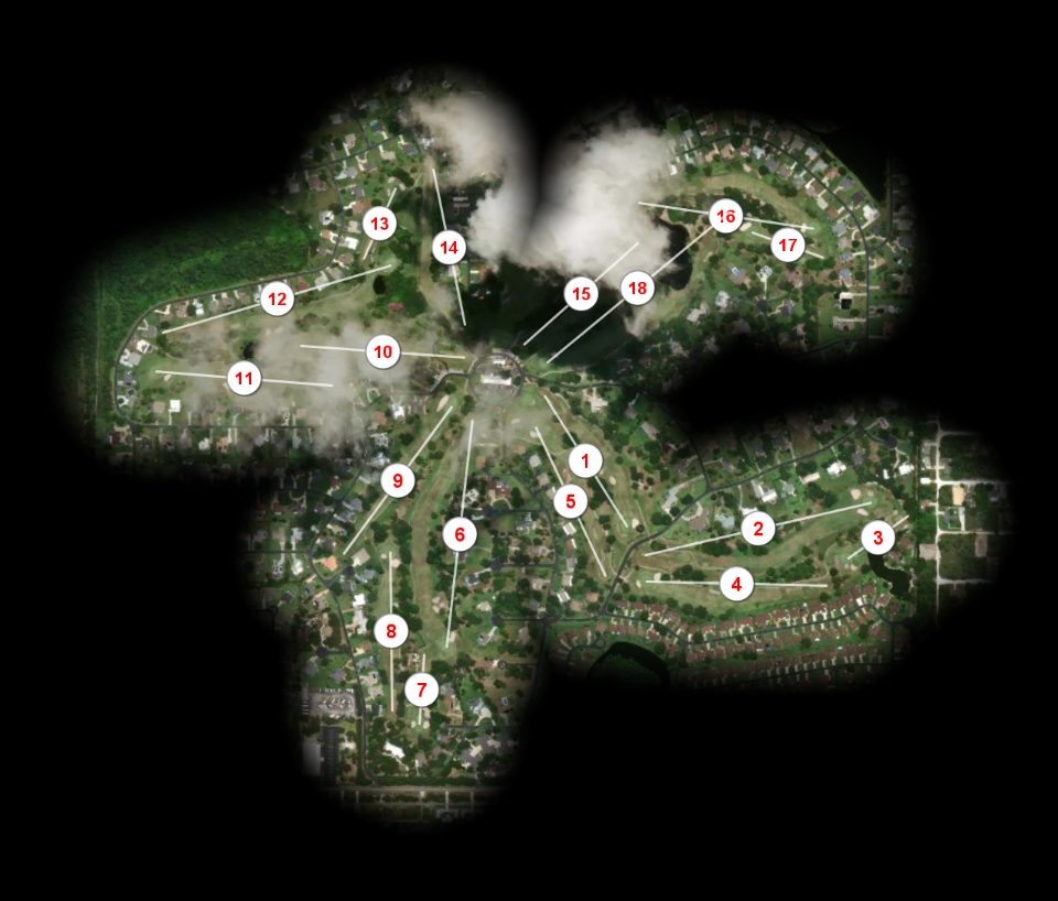 Golf Hammock Golf and Country Club course overview