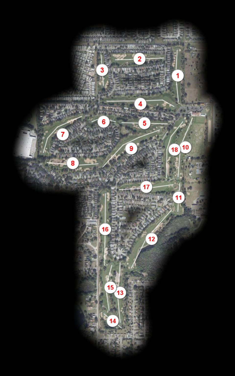 Southern Dunes Golf and Country Club course overview