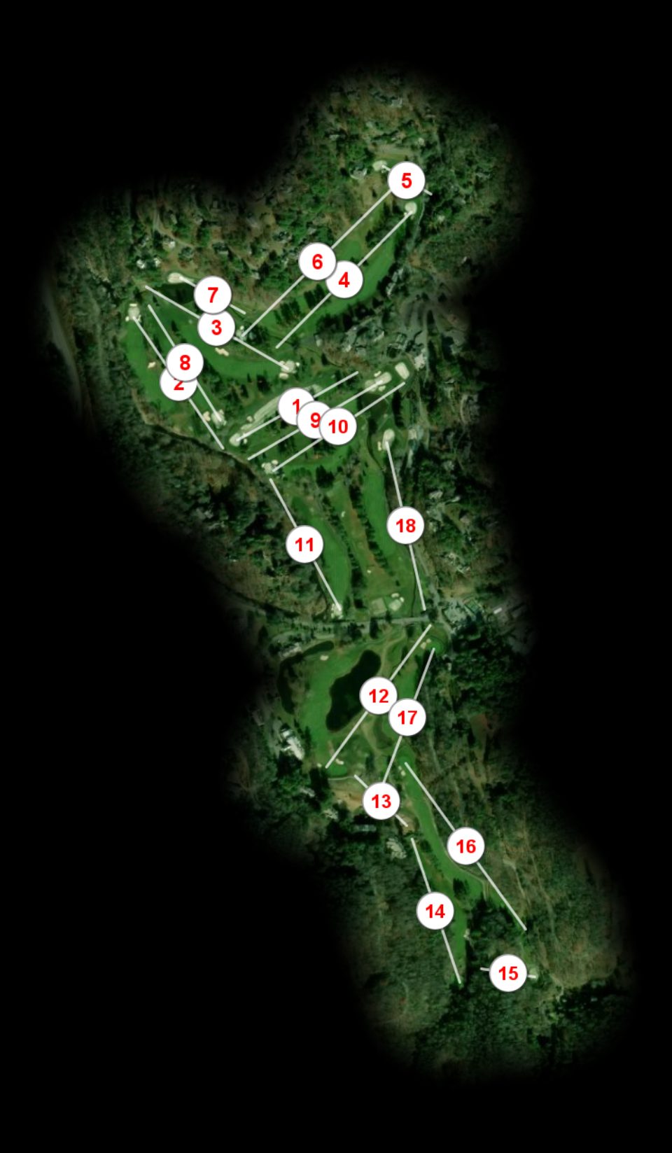 Hound Ears Club course overview