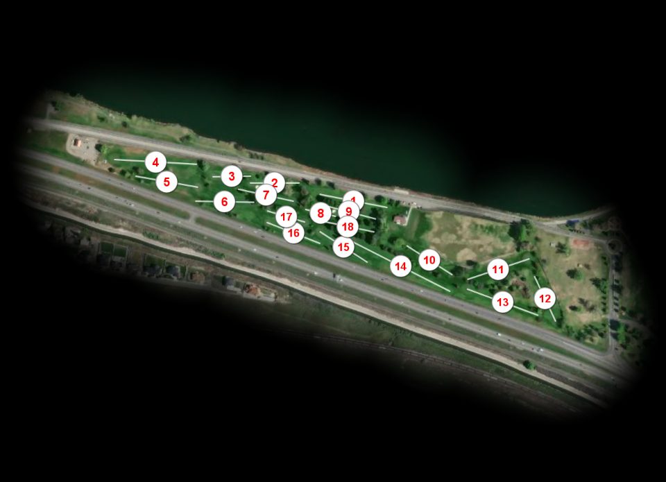 Columbia Park Golf course overview