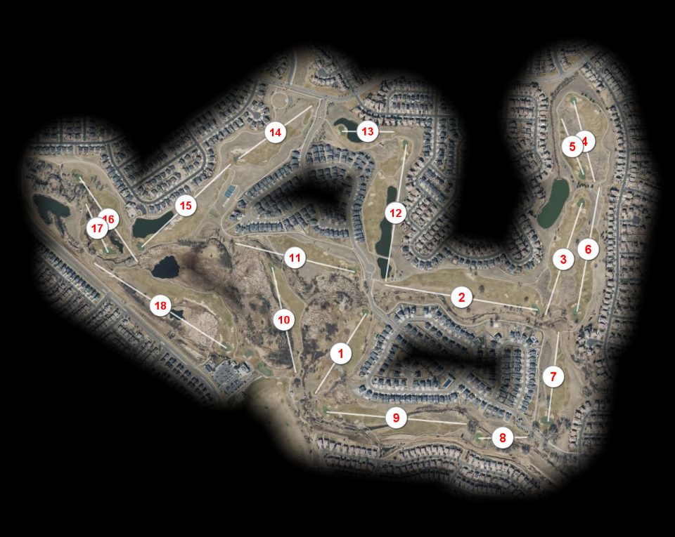 Green Valley Ranch Golf Club course overview