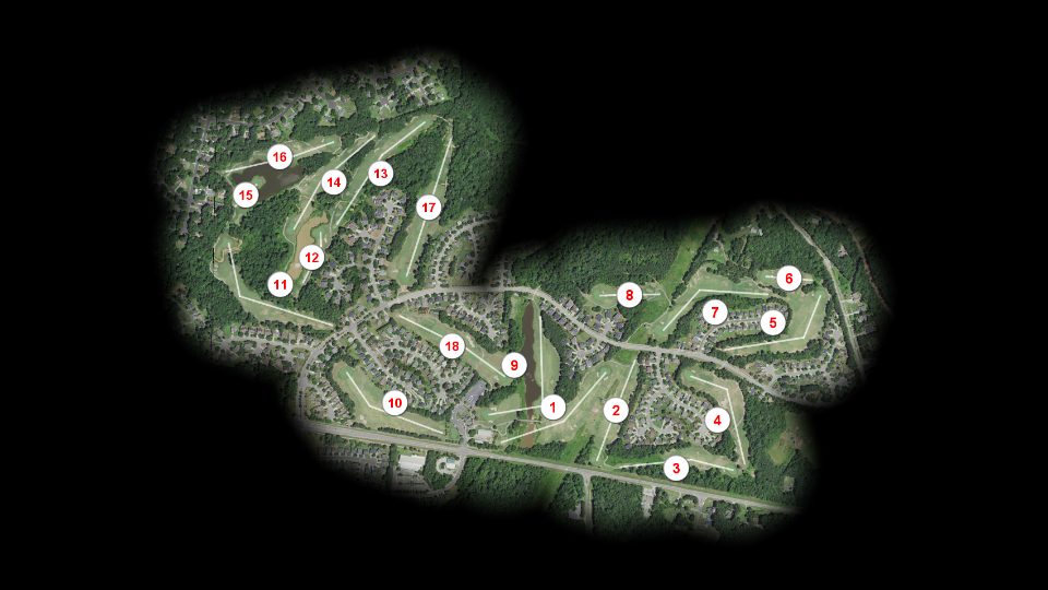 Crossings Golf Club course overview