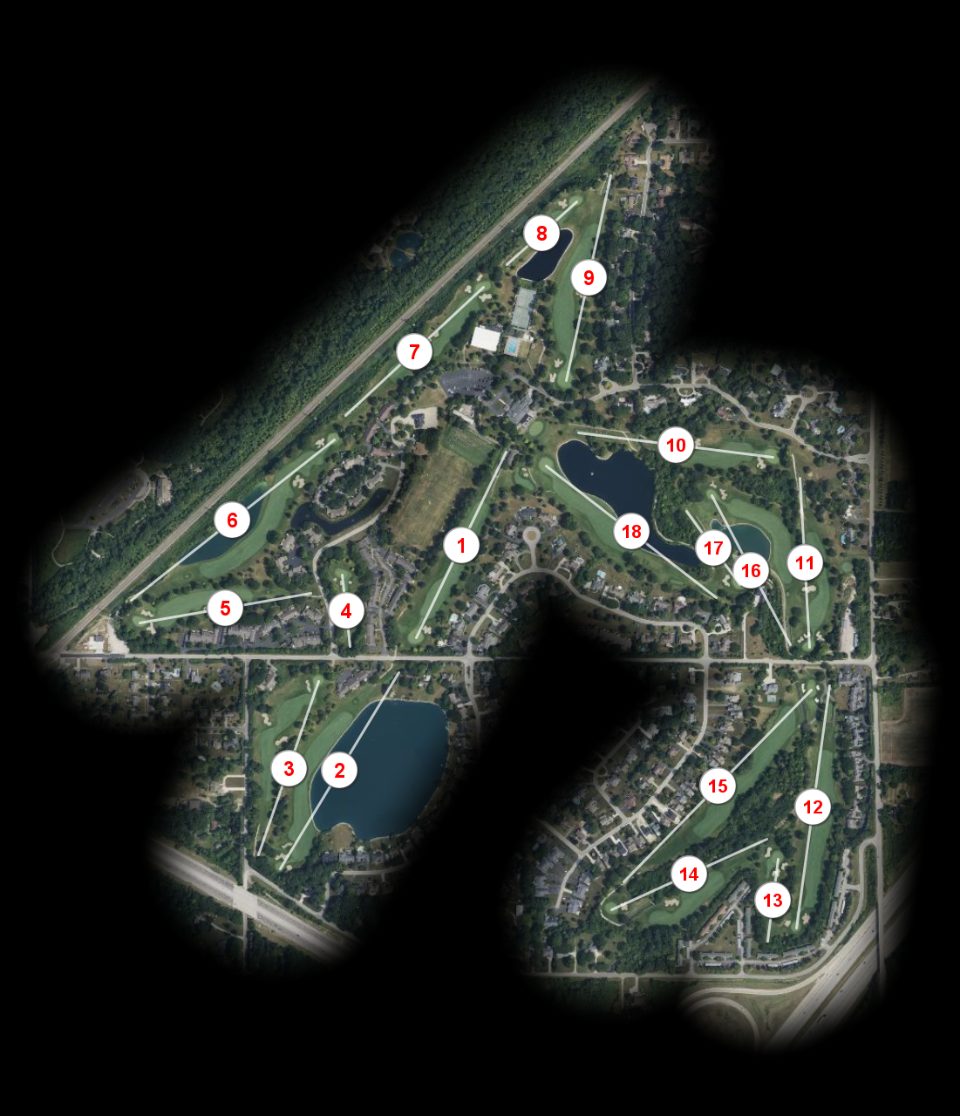 Belmont Country Club course overview