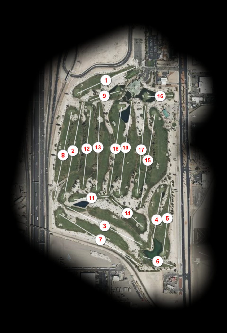 Bali Hai Golf Club course overview