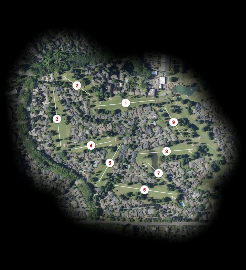 Red nine at Charbonneau Golf Club