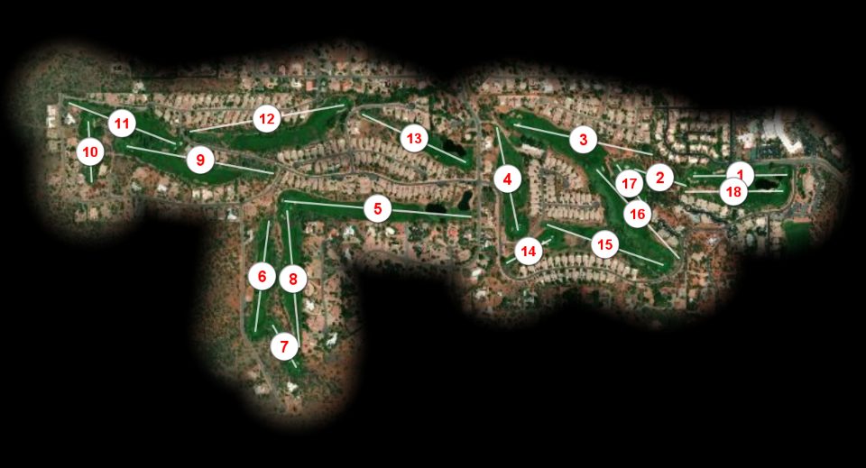 Sedona Golf Resort course overview