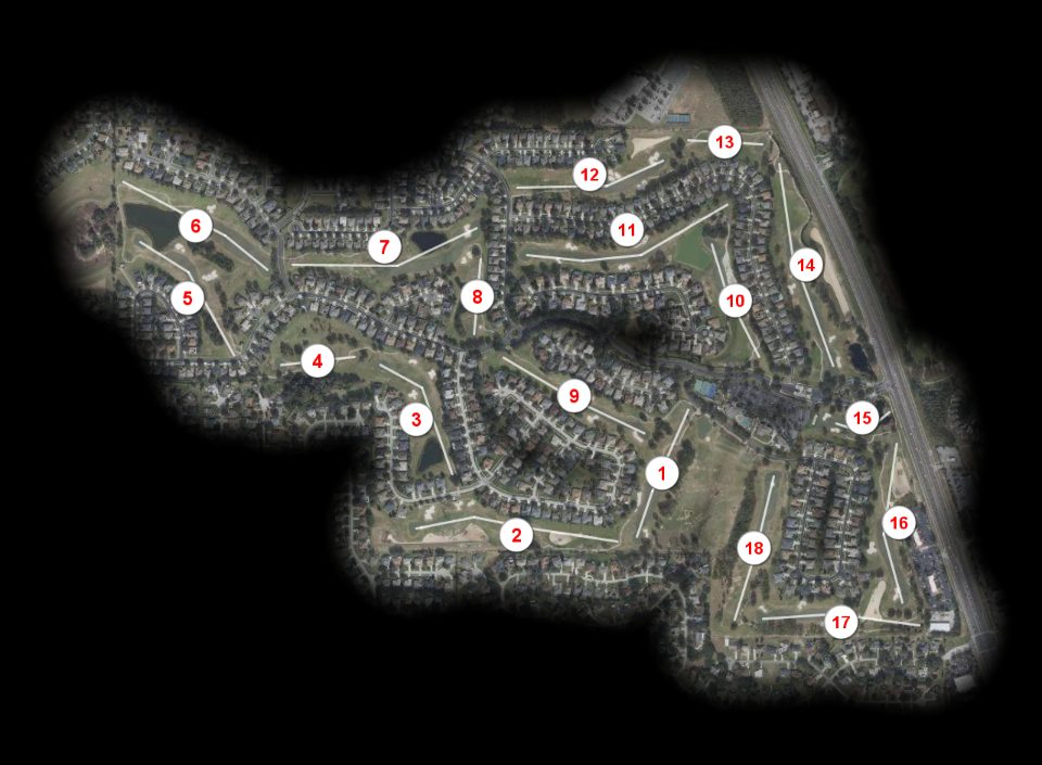 Legends Golf & Country Club course overview