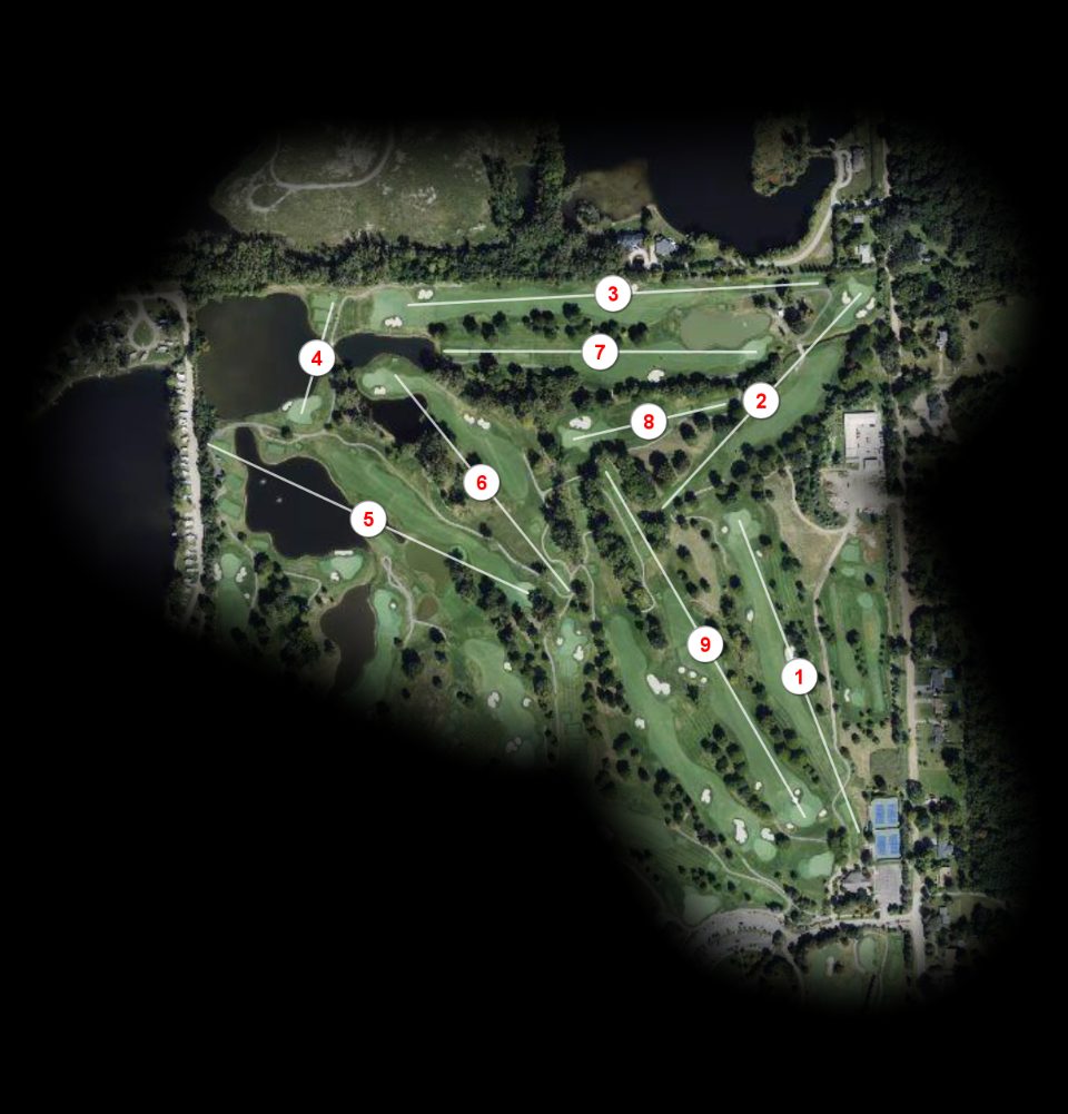 North nine at Walnut Creek Country Club