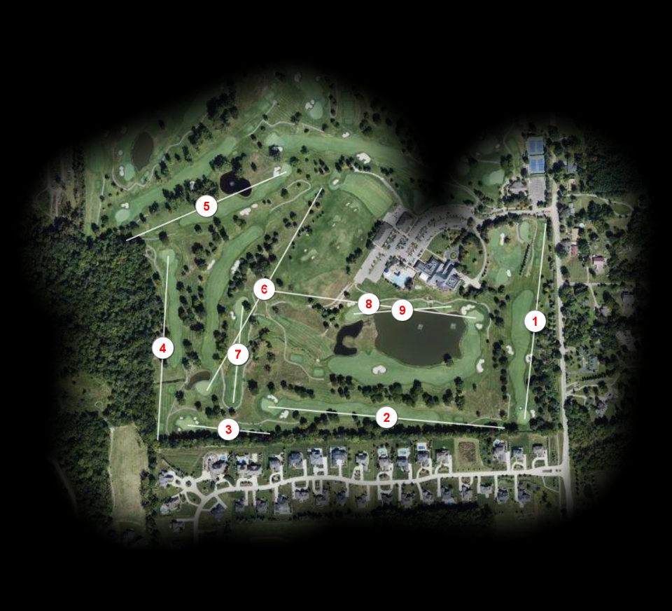 South nine at Walnut Creek Country Club