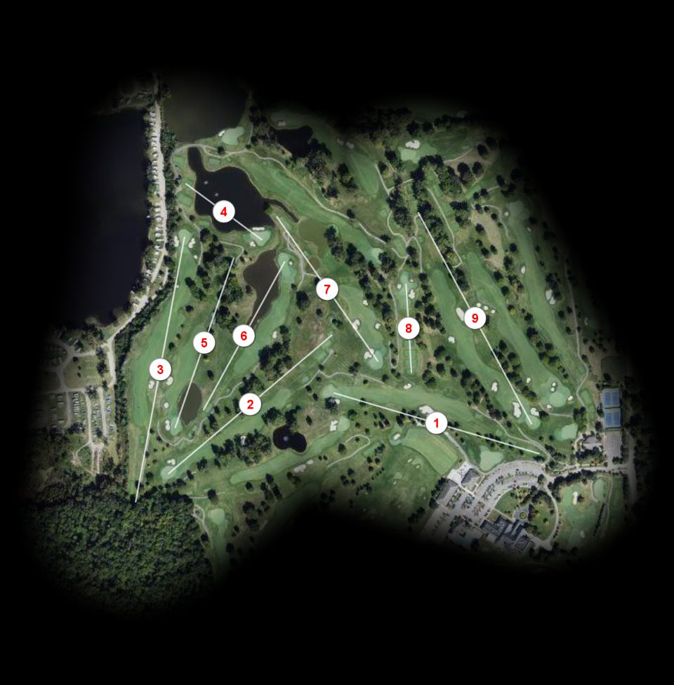 West nine at Walnut Creek Country Club