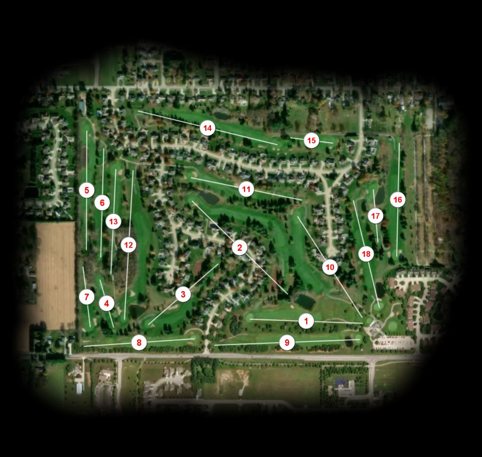 Black Squirrel Golf Club course overview