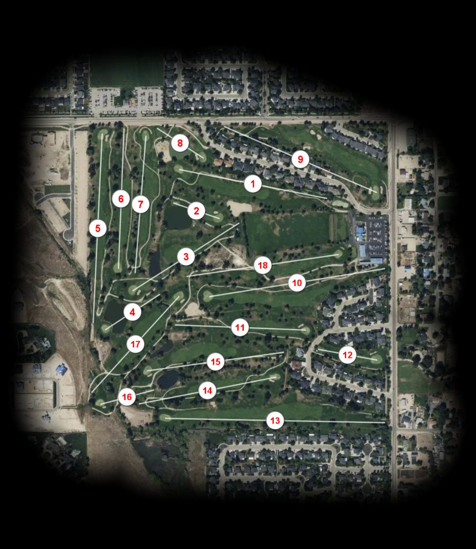 Boise Ranch Golf Course course overview