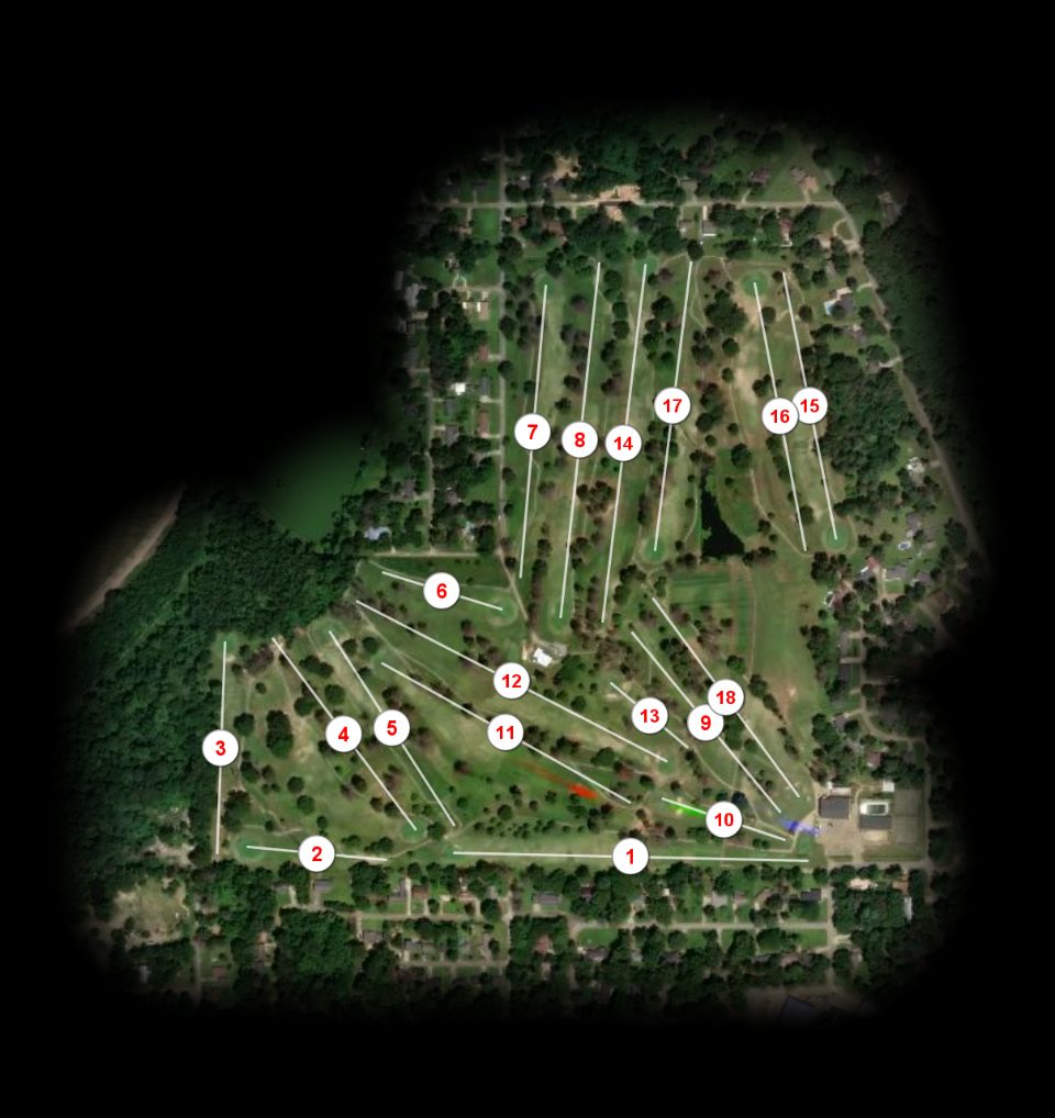 Morehouse Country Club course overview