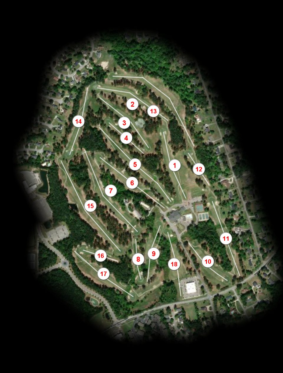 Jacksonville Country Club course overview