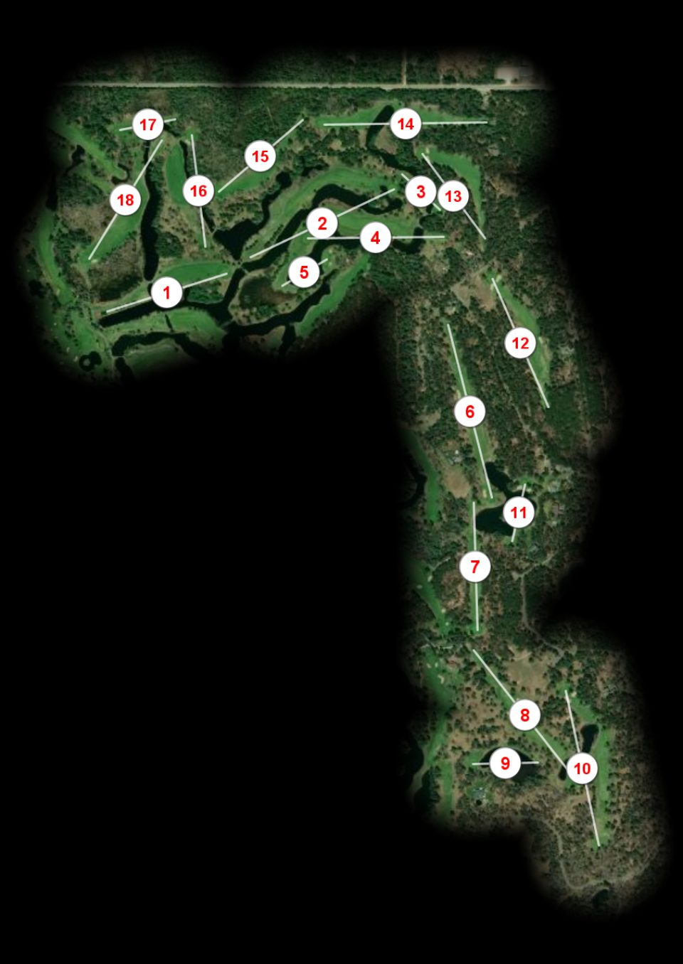 Garland Resort Swampfire course overview