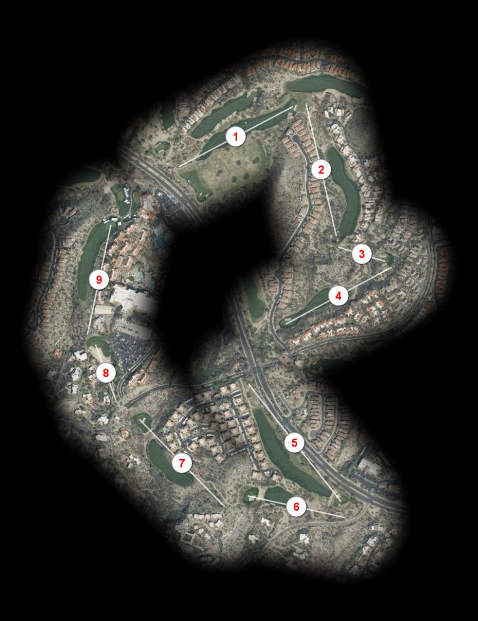 Canyon nine at La Paloma Country Club
