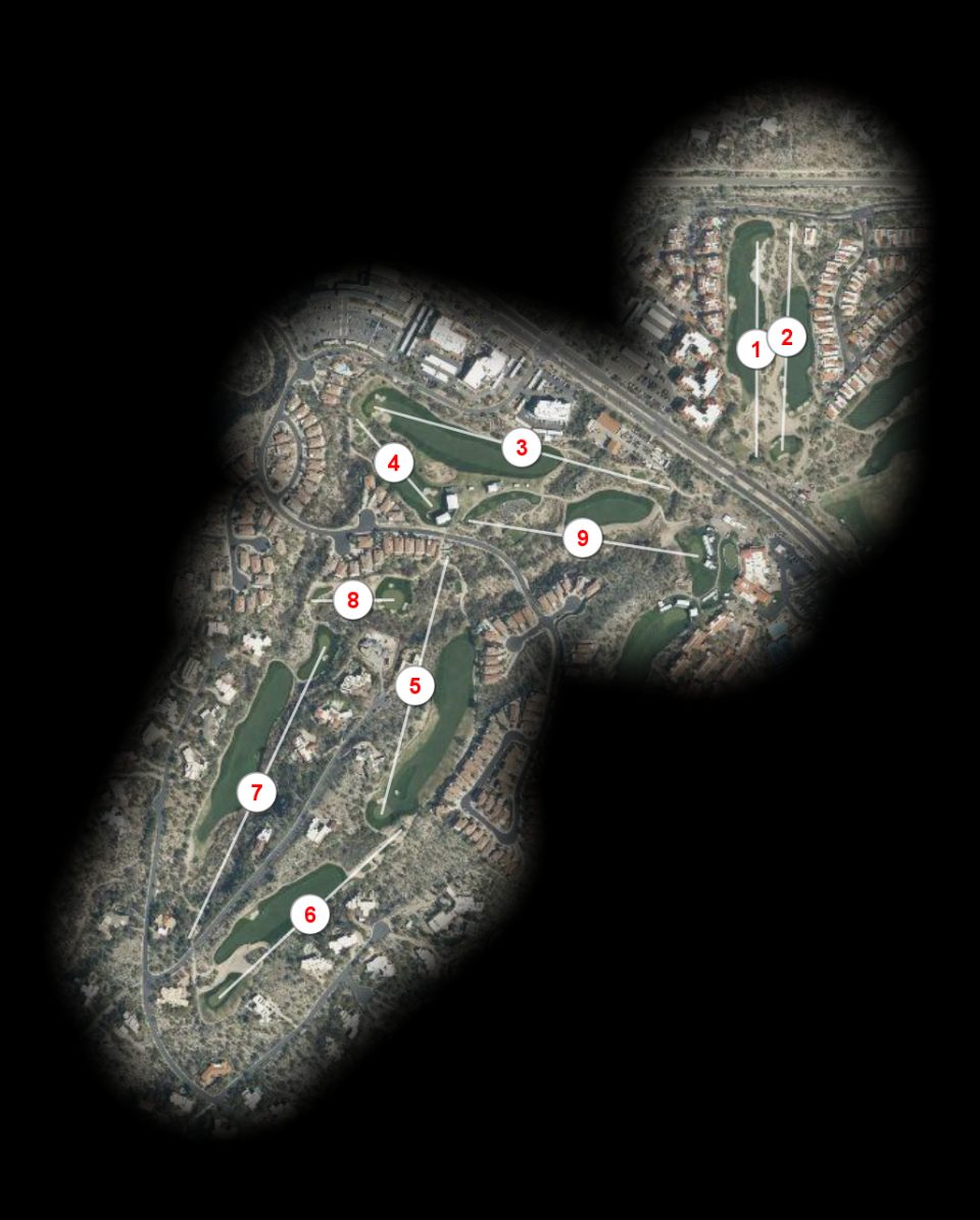 Hill nine at La Paloma Country Club