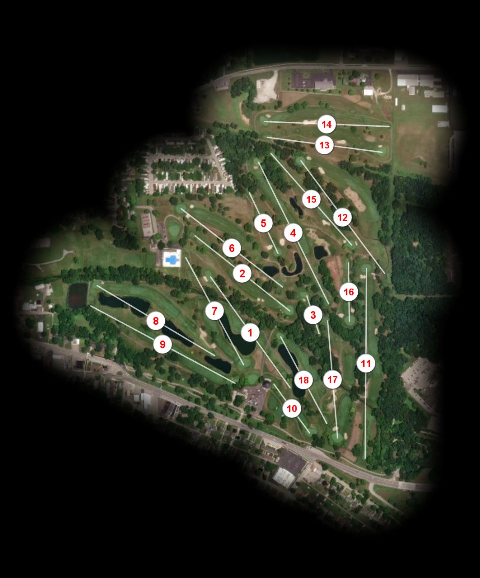 Round Barn Golf Club at Mill Creek course overview