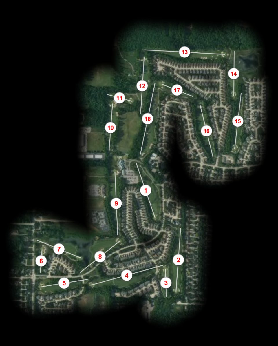 StoneWater Golf Club course overview